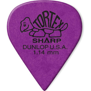 Набор медиаторов Dunlop Tortex Sharp 412R 1.14mm (72шт) Изображение