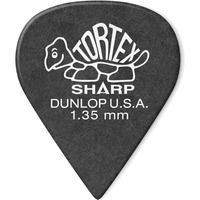 Набір медіаторів Dunlop Tortex Sharp 412R 1.35mm (72шт) Зображення