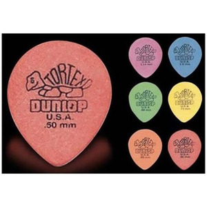 Набор медиаторов Dunlop Tortex Teardrop 413R 1.14mm (72шт) Изображение