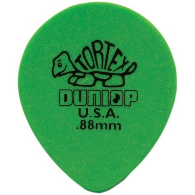 Набор медиаторов Dunlop Tortex Teardrop 413R .88mm (72шт.) Изображение