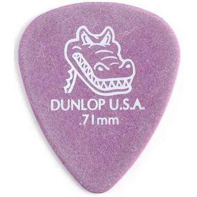 Набор медиаторов Dunlop Gator Grip 417R .71mm (72шт) Изображение