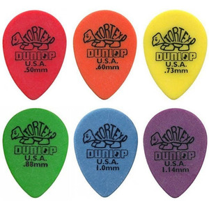 Набор медиаторов Dunlop Tortex Small Teardrop Cabinet 4231 (216шт) Изображение