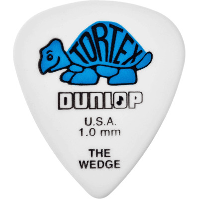 Набор медиаторов Dunlop Tortex Wedge 424R 1.0mm (72шт) Изображение