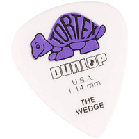 Набор медиаторов Dunlop Tortex Wedge 424R 1.14mm (72шт) Изображение