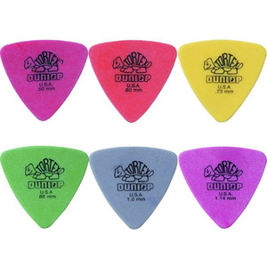 Набор медиаторов Dunlop Tortex Triangle Cabinet 4310 (216шт) Изображение