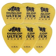 Набор медиаторов Dunlop Ultex Sharp 433P 2.00mm (6шт) Изображение