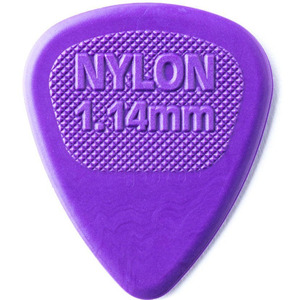 Набор медиаторов Dunlop Nylon Midi 443R 1.14mm (72шт) Изображение