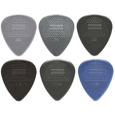 Набор медиаторов Dunlop Max-Grip Nylon Standard Cabinet 4491 (216шт) Изображение