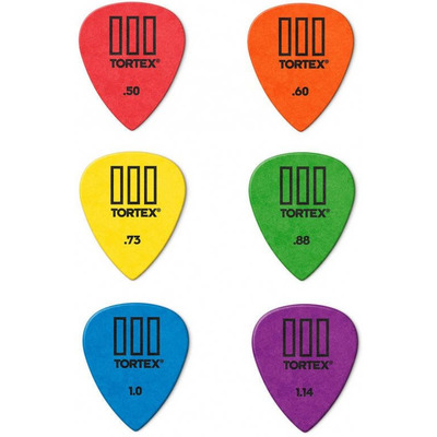 Набор медиаторов Dunlop Tortex TIII 462P 1.14mm (12шт) Изображение