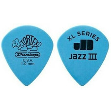 Набор медиаторов Dunlop Tortex Flex Jazz III XL 466R 1.0mm (72шт) Изображение