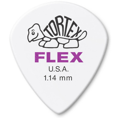 Набор медиаторов Dunlop Tortex Flex Jazz III 468R 1.14 mm (72шт) Изображение