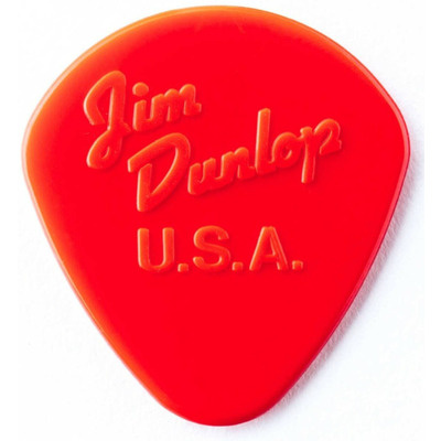 Набір медіаторів Dunlop Nylon Jazz I Round Tip Red 47R1N (24шт) Зображення