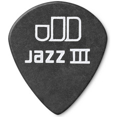 Набор медиаторов Dunlop Tortex Pitch Black Jazz III 482P 1.0mm (12 шт) Изображение