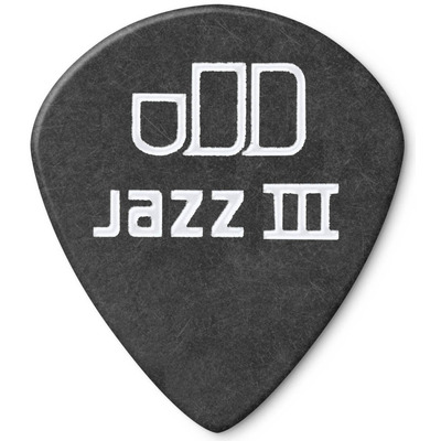 Набор медиаторов Dunlop Tortex Pitch Black Jazz III 482P 1.0mm (12 шт) Изображение