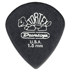 Набор медиаторов Dunlop Tortex Pitch Black 482P 1.50mm (12шт) Изображение