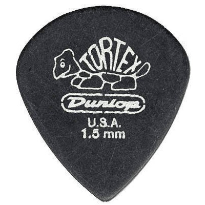 Набор медиаторов Dunlop Tortex Pitch Black 482P 1.50mm (12шт) Изображение