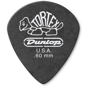 Набор медиаторов Dunlop Tortex Pitch Black 482P .60mm (12шт) Изображение