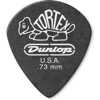 Набор медиаторов Dunlop Tortex Pitch Black 482P .73mm (12шт) Изображение