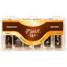 Набор медиаторов Dunlop Genuine Celluloid Classics Cabinet 4830-05 Shell (432шт) Изображение