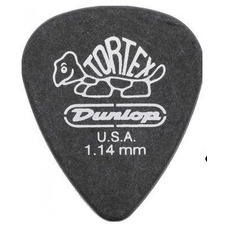 Набор медиаторов Dunlop Tortex Pitch Black Standard 488P 1.14mm (12шт) Изображение