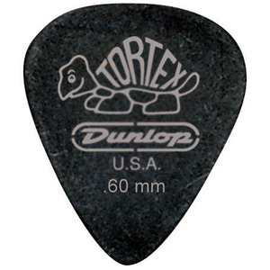 Набор медиаторов Dunlop Tortex Pitch Black Standard 488P .60mm (12шт) Изображение