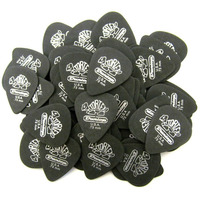 Набір медіаторів Dunlop Tortex Pitch Black Standard 488P .73mm (12шт) Зображення