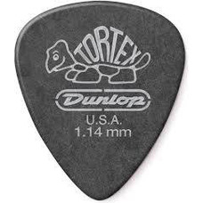 Набор медиаторов Dunlop Tortex Pitch Black Standard 488R 1.14mm (72шт) Изображение