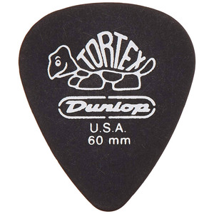 Набор медиаторов Dunlop Tortex Pitch Black Standard 488R .60mm (72шт) Изображение