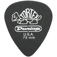 Набір медіаторів Dunlop Tortex Pitch Black Standard 488R .73mm (72шт) Зображення