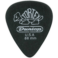 Набір медіаторів Dunlop Tortex Pitch Black Standard 488R .88mm (72шт) Зображення