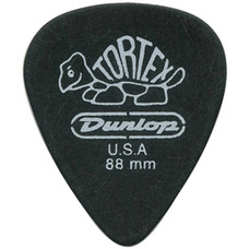 Набор медиаторов Dunlop Tortex Pitch Black Standard 488R .88mm (72шт) Изображение