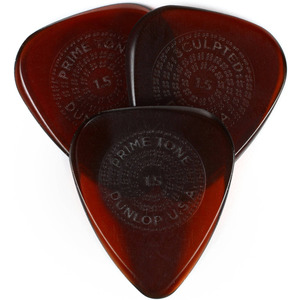 Набір медіаторів Dunlop Primetone Standard Grip 510R 1.5mm (12шт) Зображення