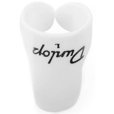 Набор медиаторов Dunlop Finger Pick White Plastic Medium 9011R (12шт) Изображение