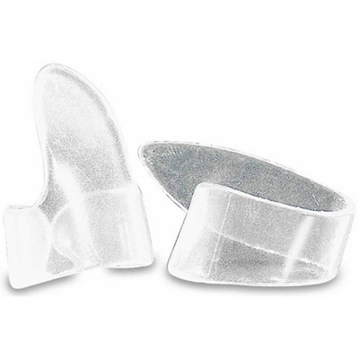 Набор медиаторов Dunlop Finger Pick Clear Plastic Medium 9032R (12шт) Изображение