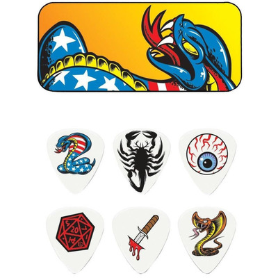 Набор медиаторов Dunlop Blackline Dirty Donny 2 Art Picks BL116 (432шт) Изображение