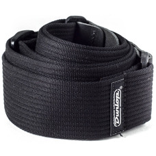 Ремень для гитары Dunlop D27-01BK Ribbed Cotton Black Изображение