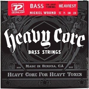 Струны для бас-гитары Dunlop DBHCN55120 Изображение