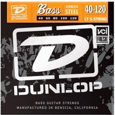 Струны для бас-гитары Dunlop DBS40120T Изображение