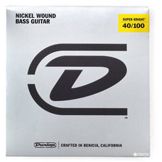 Струны для бас-гитар Dunlop DBSBN40100 Super Bright никель (4стр) Изображение
