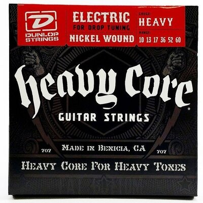 Струны для электрогитары Dunlop DHCN1060-6 HEAVY Core 6/SET Изображение