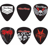 Набір медіаторів Dunlop Tortex Dirtbag Drip DRB03R .73mm (36шт) Зображення