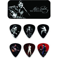 Набір медіаторів Dunlop Elvis Pick Tin Wertheimer Collection EPPT03 (6шт) Зображення
