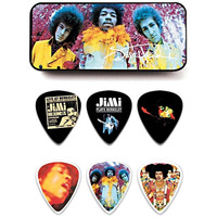 Набор медиаторов Dunlop Jimi Hendrix Pick Tin Display JH-PT24 (12шт) Изображение