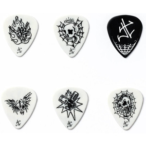 Набір медіаторів Dunlop James Hetfield Pick Tin JPH01T088 (5шт) Зображення