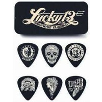 Набор медиаторов Dunlop Lucky 13 Helmet L16R .60mm (36шт) Изображение