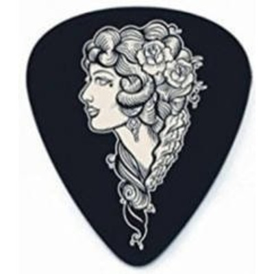 Набор медиаторов Dunlop Lucky 13 Voodoo Queen L17R 1.0mm (36 шт) Изображение