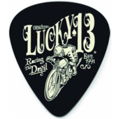 Набор медиаторов Dunlop Lucky 13 Vintage Speed ??L18R .73mm (36шт) Изображение