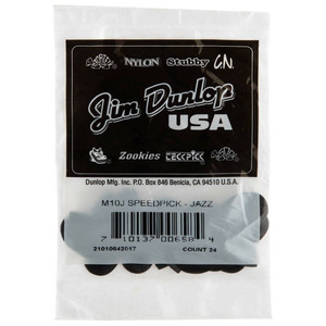 Набор медиаторов Dunlop Speedpicks Jazz M10J .71mm (24шт) Изображение