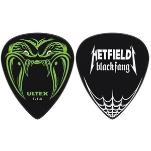 Набор медиаторов Dunlop Ultex Hetfield's Black Fang PH112R 1.14mm (36шт) Изображение