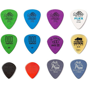 Набор медиаторов Dunlop Electric Guitar Variety Pack PVP113 (12шт) Изображение